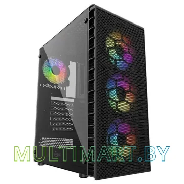Корпус Powercase Mistral Z4С Mesh LED (CMIZ4C-L4)